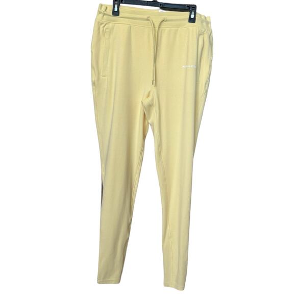 New ~ ALPHALETE  ~ Yellow Essential Core Jogger Size XXL Loungewear - Picture 4 of 9